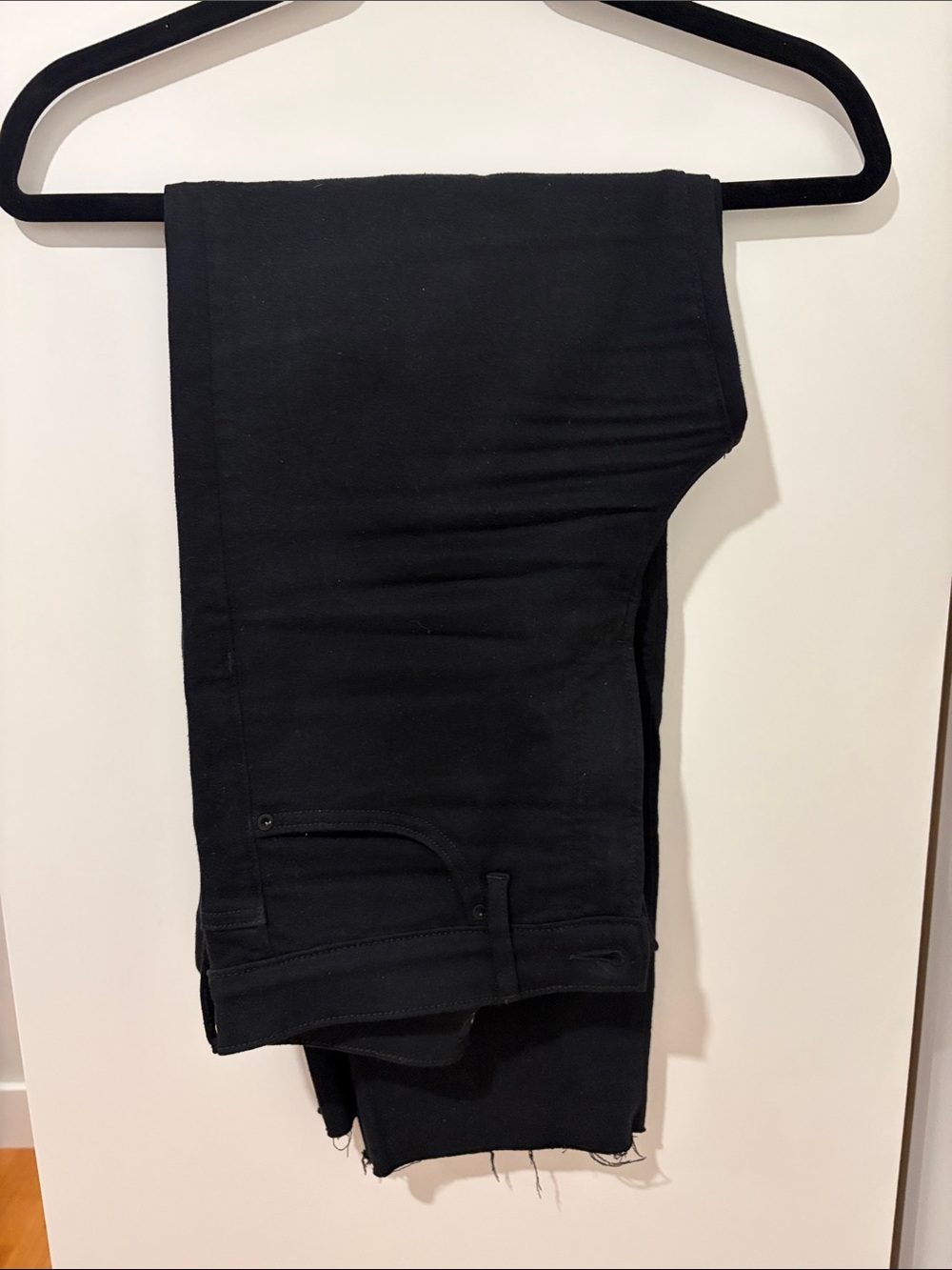 Express High Waisted Black Ankle Jeans - Picture 3 of 10